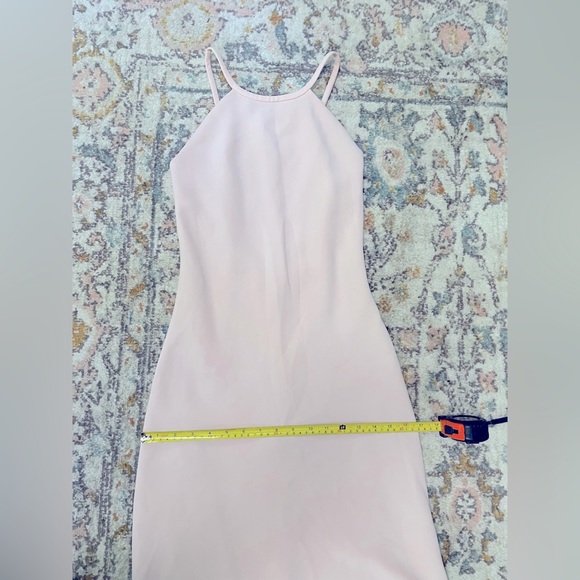 Calvin Klein Pale Pink Floor Length Dress - Picture 8 of 11